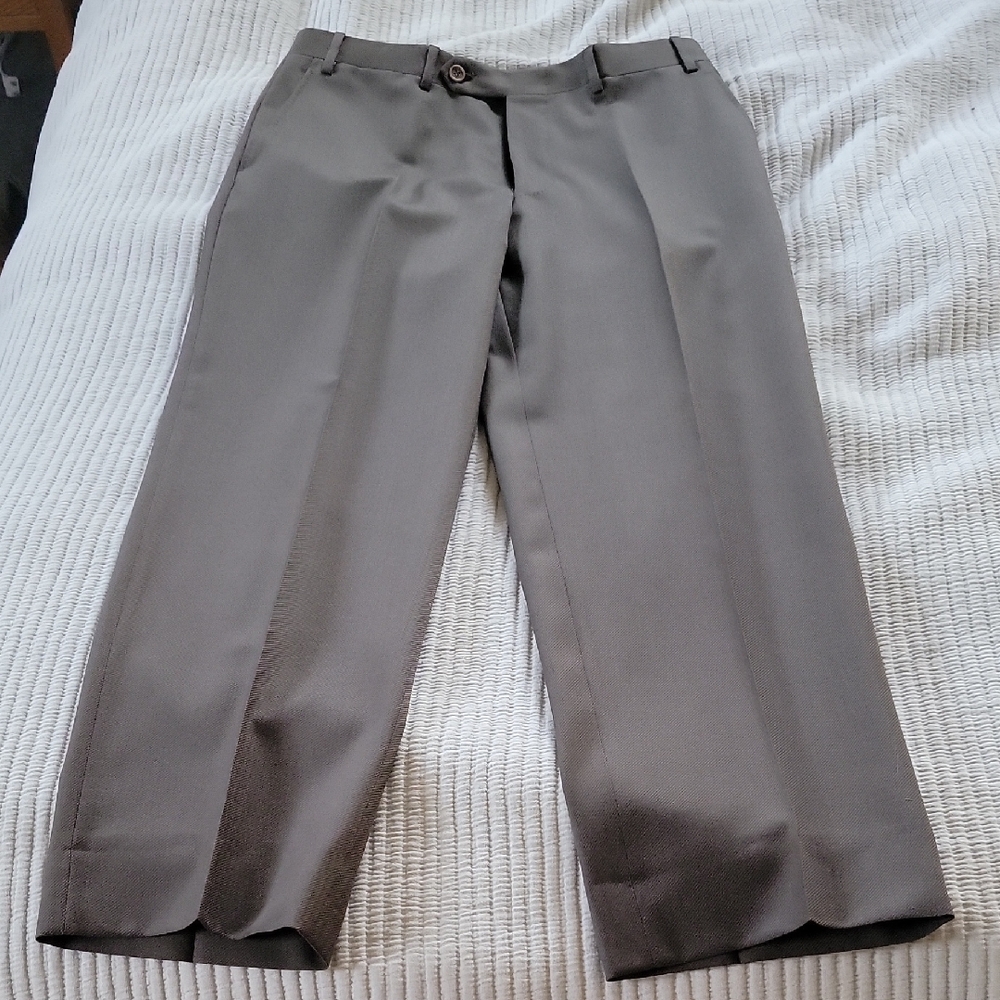 Canali Olive Dress Pants